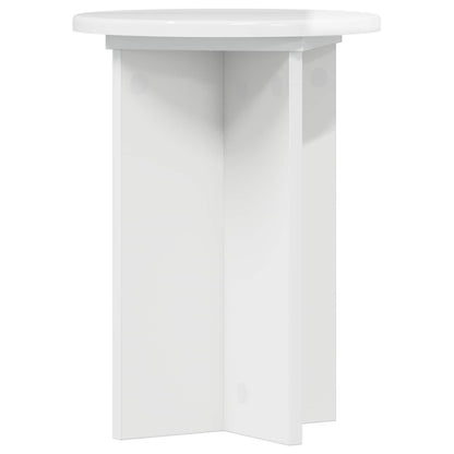 Supporto per piante 2 pcs Bianco Lucido Ø29,5 x 40 cm | homemem39