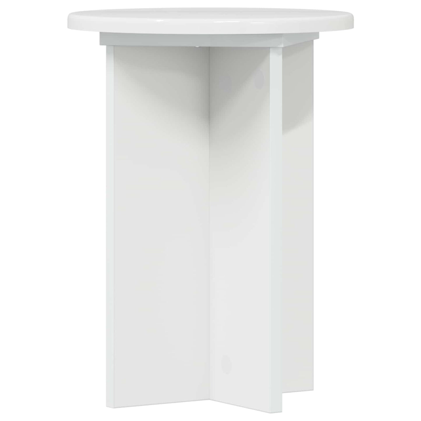 Supporto per piante 2 pcs Bianco Lucido Ø29,5 x 40 cm | homemem39