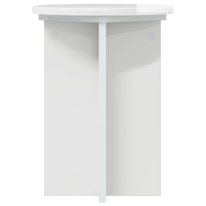 Supporto per piante 2 pcs Bianco Lucido Ø29,5 x 40 cm | homemem39