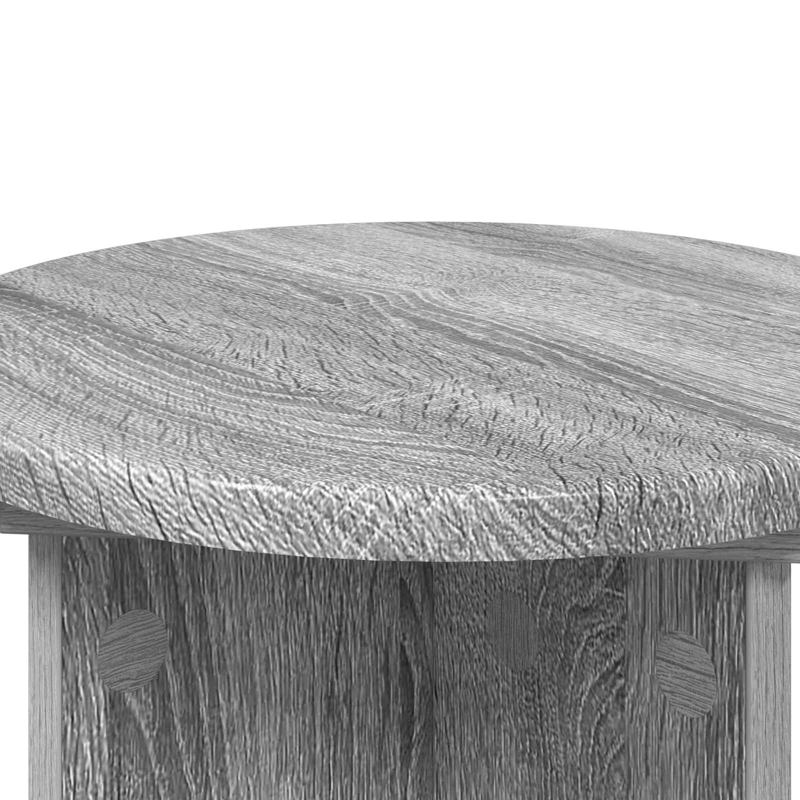 Supporto per piante 2 pcs Grigio Sonoma Ø29,5 x 40 cm | homemem39