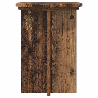 Supporto per piante 2 pcs Legno antico Ø29,5 x 40 cm | homemem39
