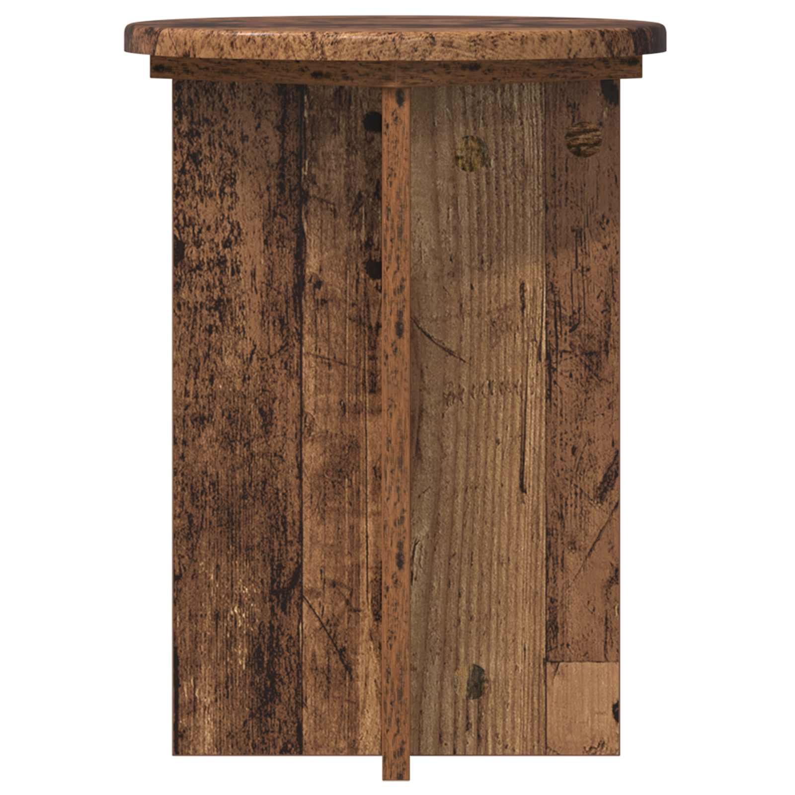 Supporto per piante 2 pcs Legno antico Ø29,5 x 40 cm | homemem39