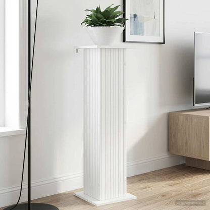 Supporto per piante 2 pcs Bianco 30,5 x 30 x 100,5 cm