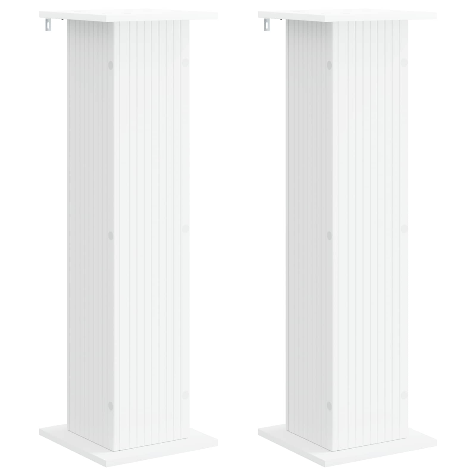Supporto per piante 2 pcs Bianco 30,5 x 30 x 100,5 cm | homemem39