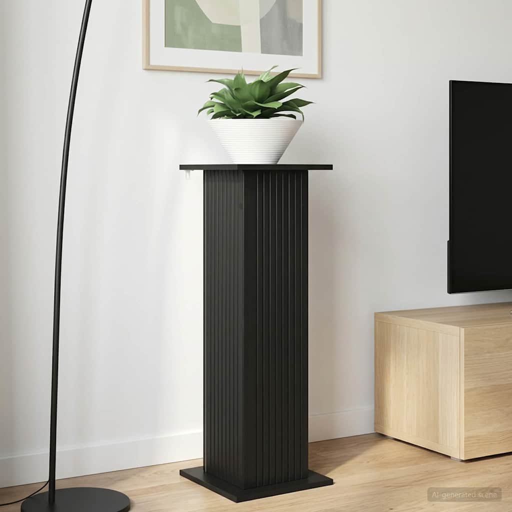 Supporto per piante Nero 30,5 x 30 x 100,5 cm | homemem39