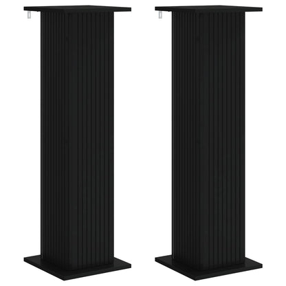 Supporto per piante 2 pcs Nero 30,5 x 30 x 100,5 cm | homemem39