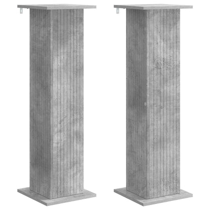 Supporto per piante 2 pcs Grigio Cemento 30,5 x 30 x 100,5 cm | homemem39