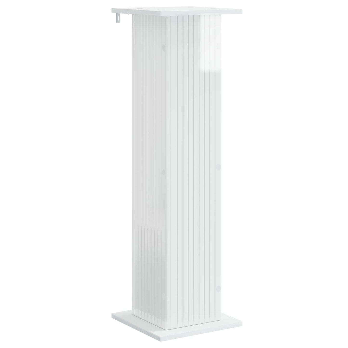 Supporto per piante Bianco Lucido 30,5 x 30 x 100,5 cm | homemem39