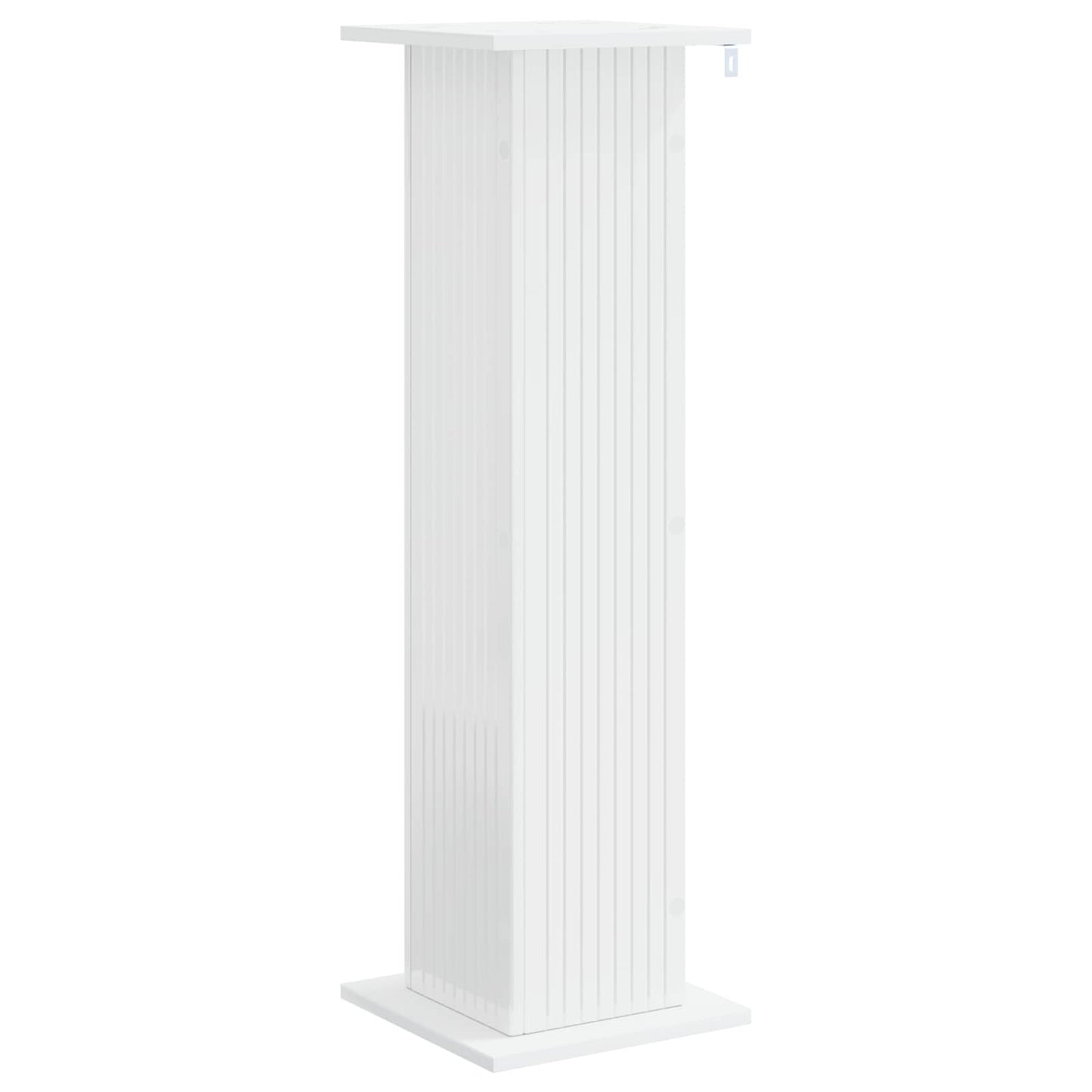 Supporto per piante Bianco Lucido 30,5 x 30 x 100,5 cm | homemem39