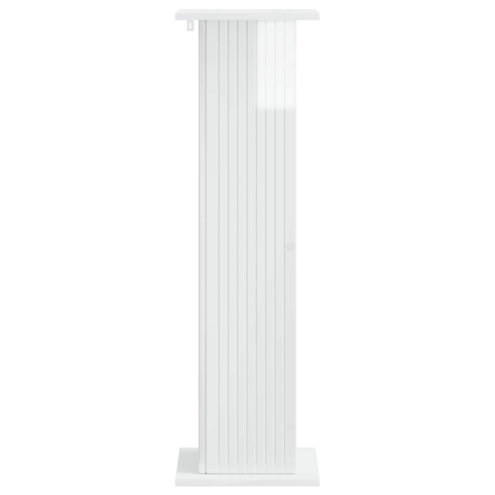 Supporto per piante Bianco Lucido 30,5 x 30 x 100,5 cm | homemem39