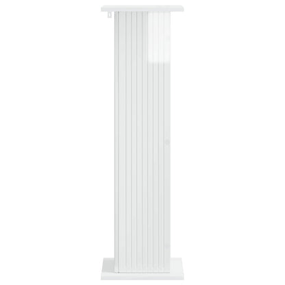 Supporto per piante Bianco Lucido 30,5 x 30 x 100,5 cm | homemem39
