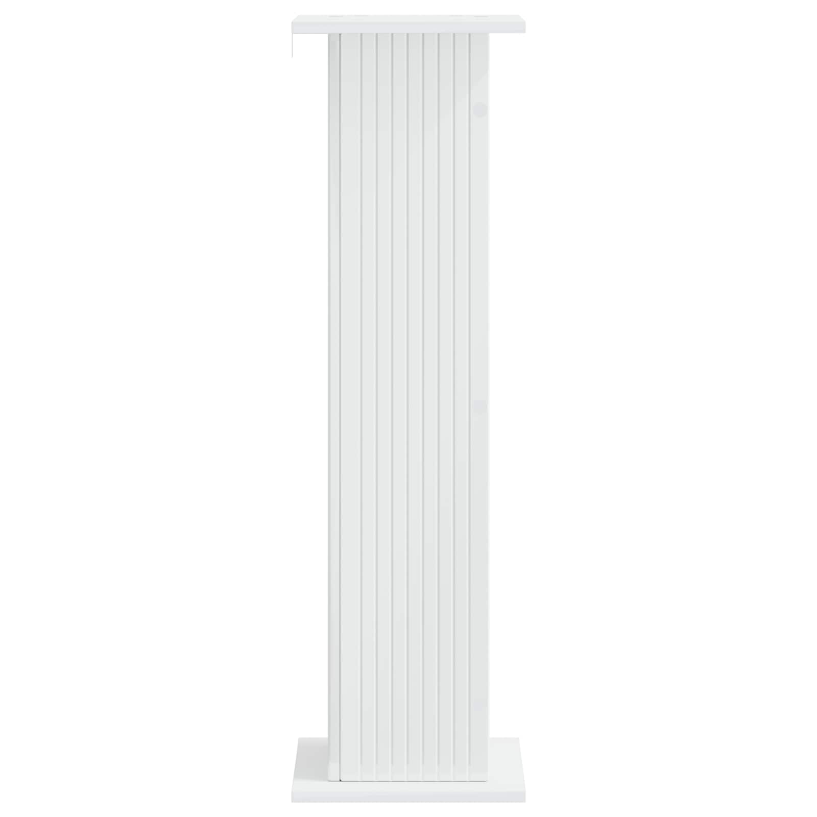 Supporto per piante Bianco Lucido 30,5 x 30 x 100,5 cm | homemem39