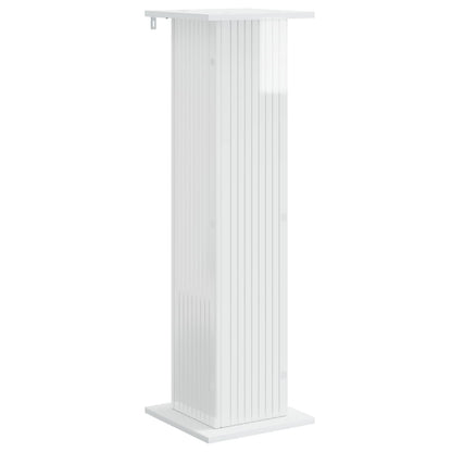 Supporto per piante 2 pcs Bianco Lucido 30,5 x 30 x 100,5 cm | homemem39