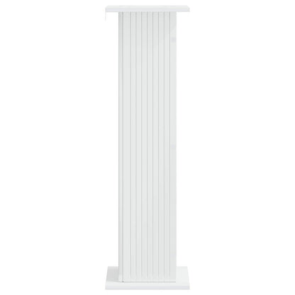 Supporto per piante 2 pcs Bianco Lucido 30,5 x 30 x 100,5 cm | homemem39
