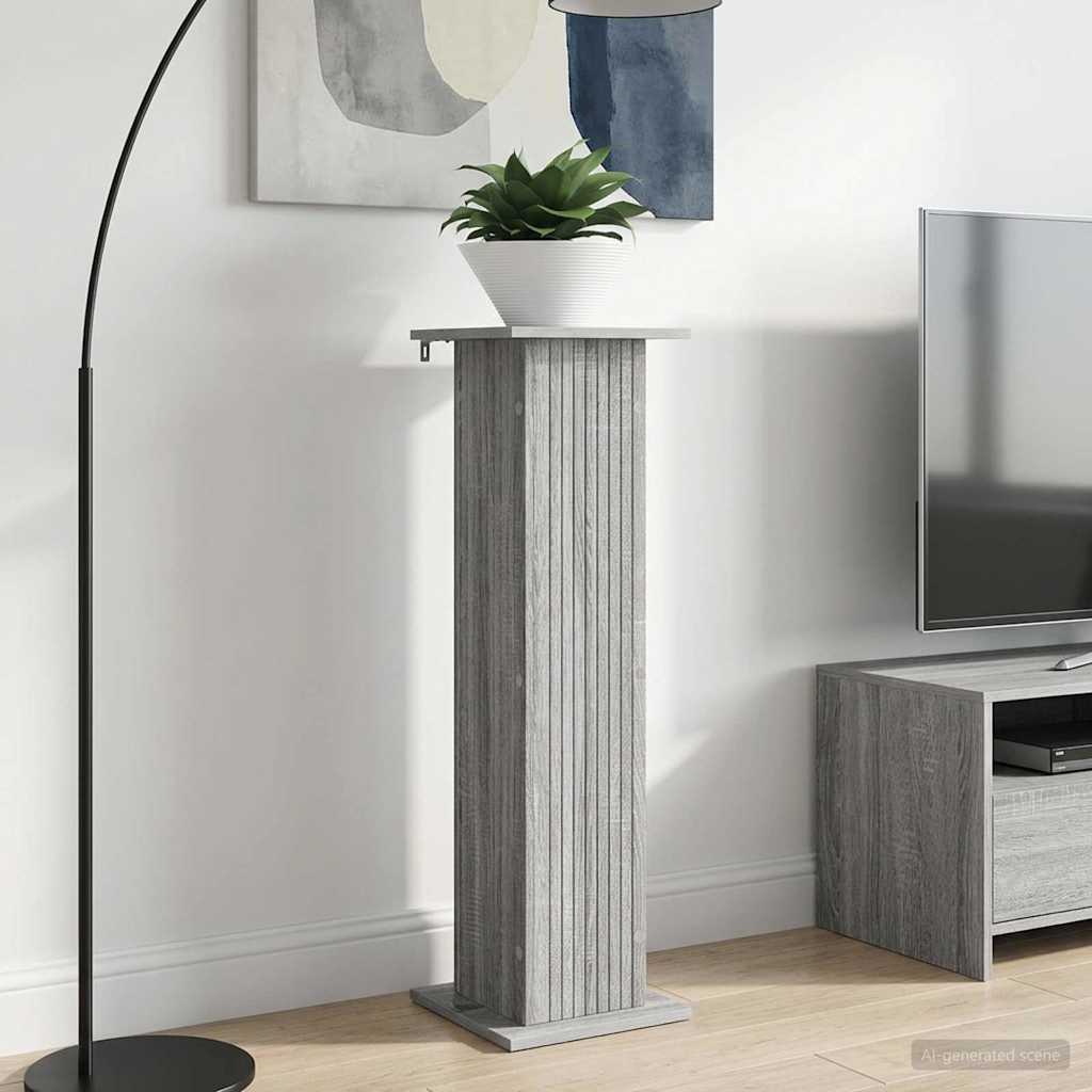 Supporto per piante Grigio Sonoma 30,5 x 30 x 100,5 cm | homemem39