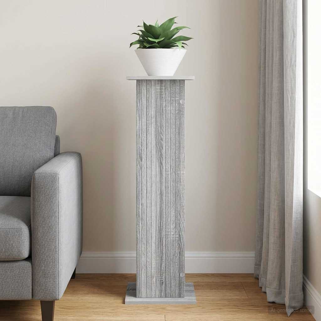 Supporto per piante Grigio Sonoma 30,5 x 30 x 100,5 cm | homemem39