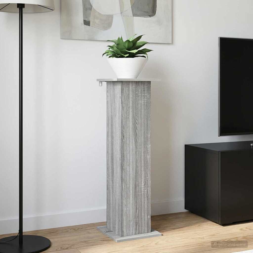 Supporto per piante 2 pcs Grigio Sonoma 30,5 x 30 x 100,5 cm | homemem39