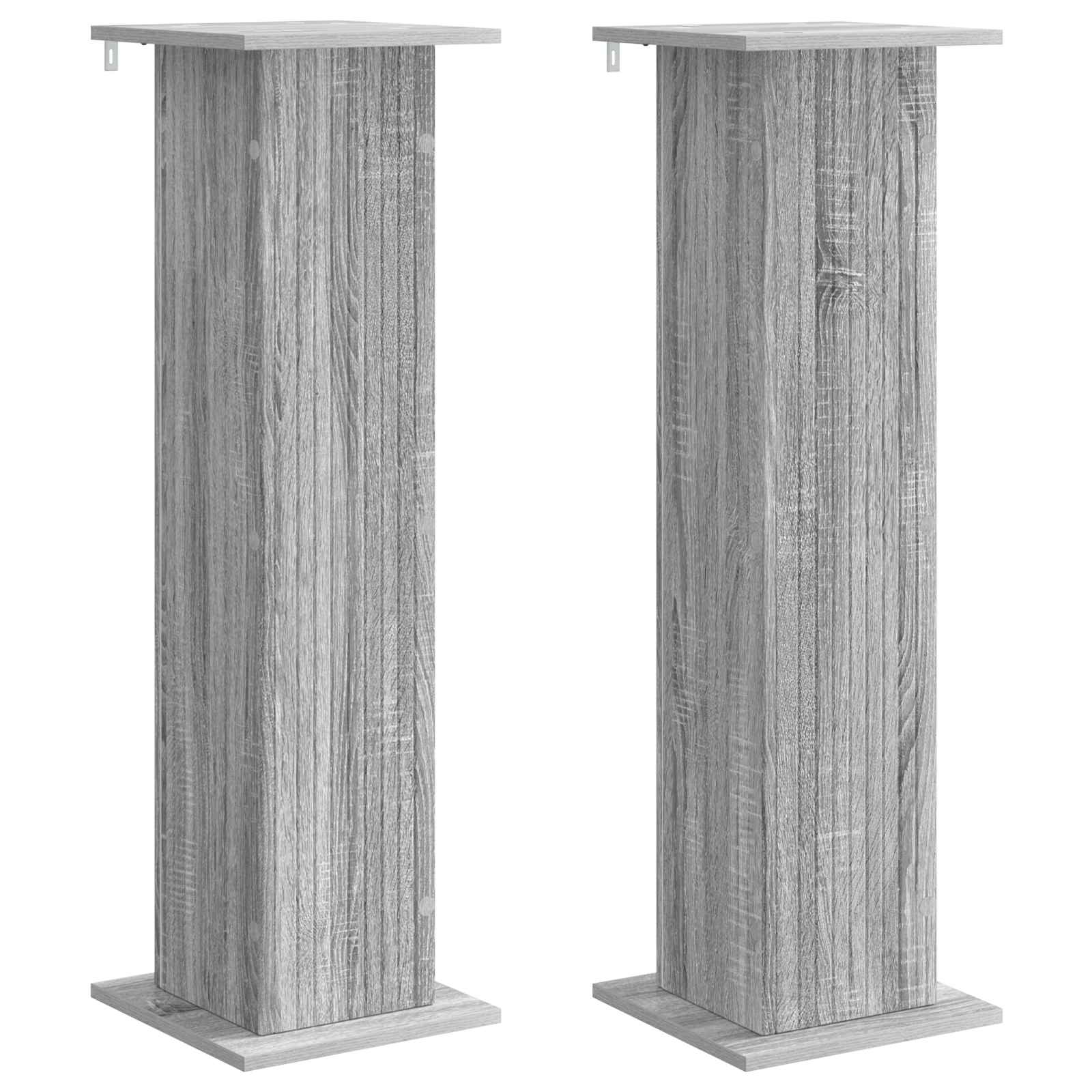 Supporto per piante 2 pcs Grigio Sonoma 30,5 x 30 x 100,5 cm | homemem39