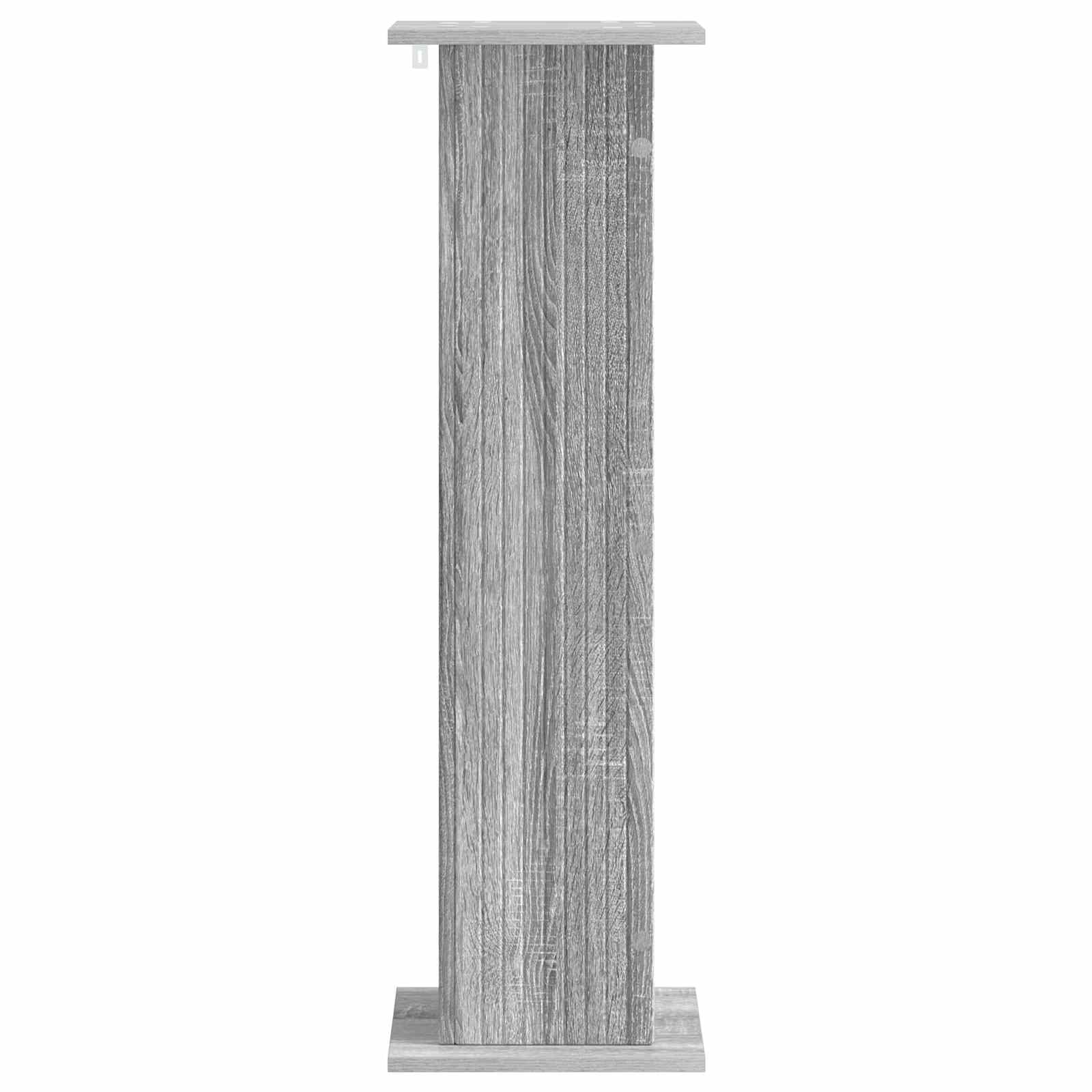Supporto per piante 2 pcs Grigio Sonoma 30,5 x 30 x 100,5 cm | homemem39