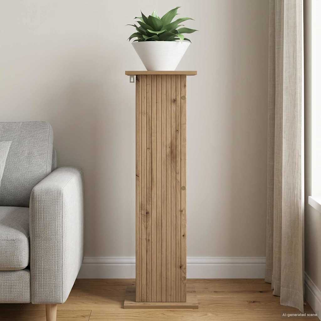 Supporto per piante Rovere Artigianale 30,5 x 30 x 100,5 cm | homemem39