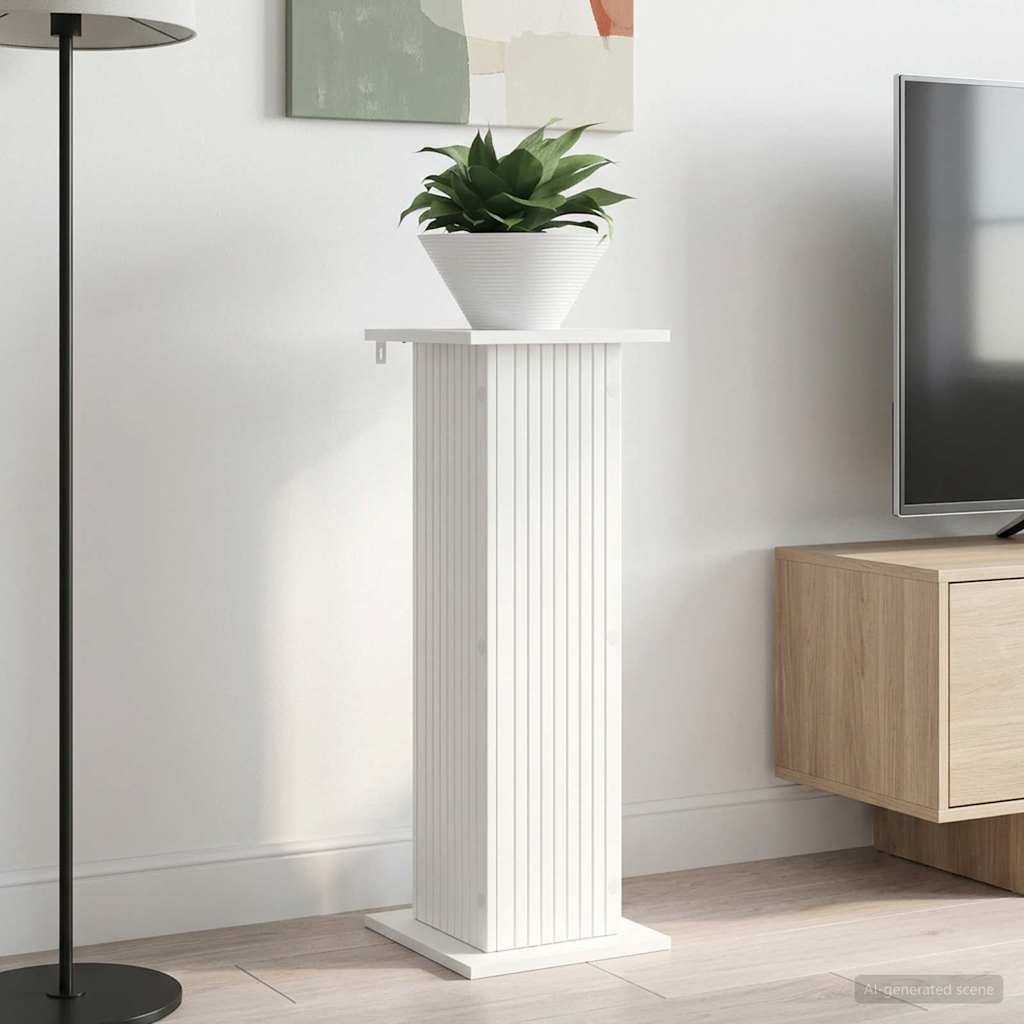 Supporto per piante 2 pcs Bianco 30,5 x 30 x 80,5 cm | homemem39