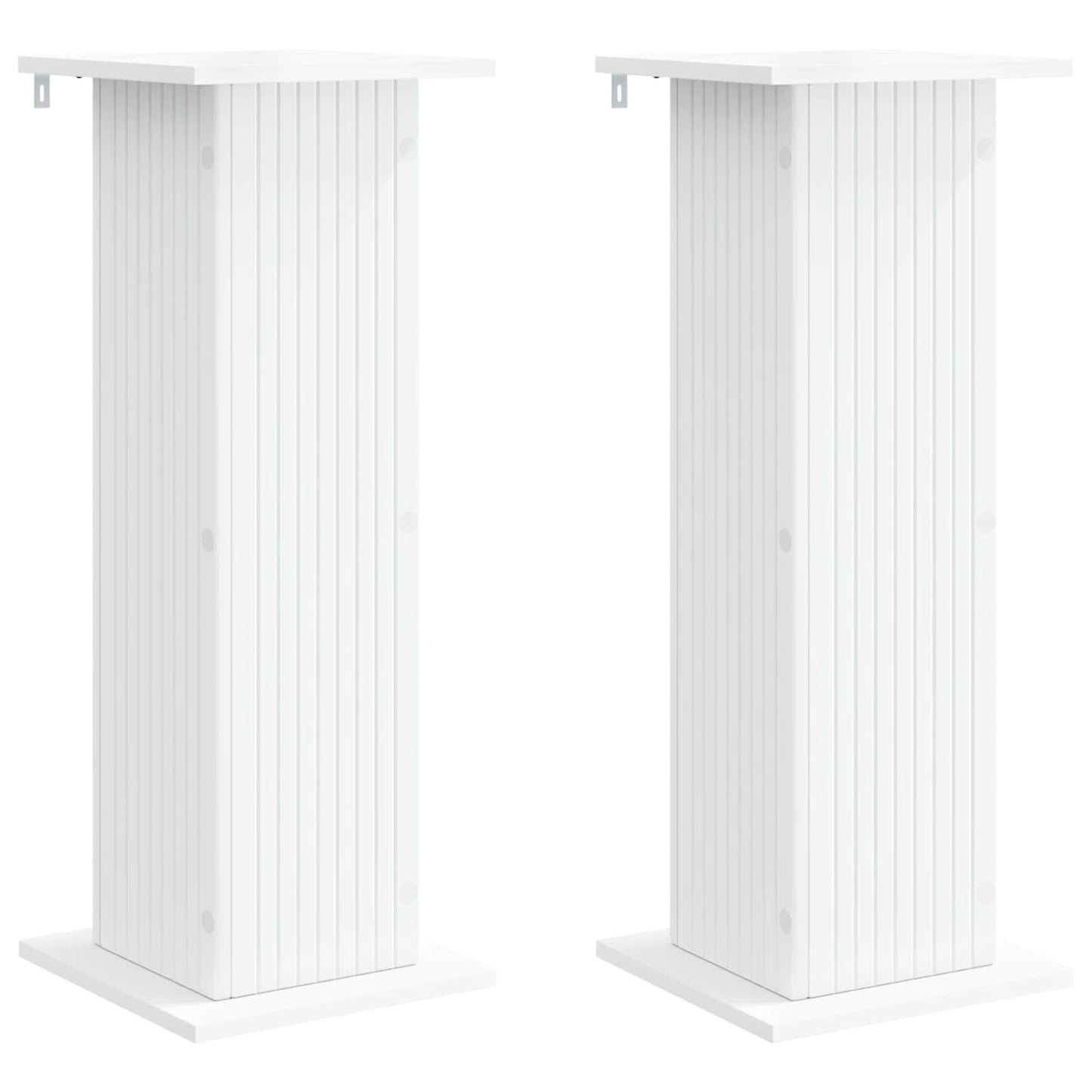 Supporto per piante 2 pcs Bianco 30,5 x 30 x 80,5 cm | homemem39