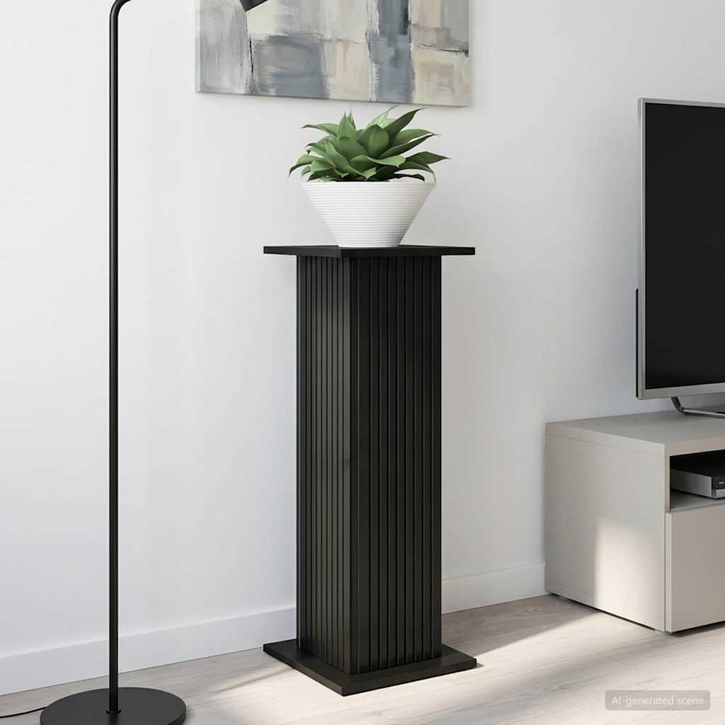 Supporto per piante Nero 30,5 x 30 x 80,5 cm | homemem39