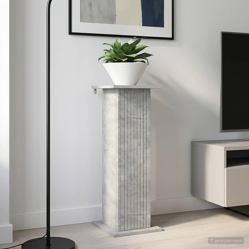 Supporto per piante 2 pcs Grigio Cemento 30,5 x 30 x 80,5 cm | homemem39