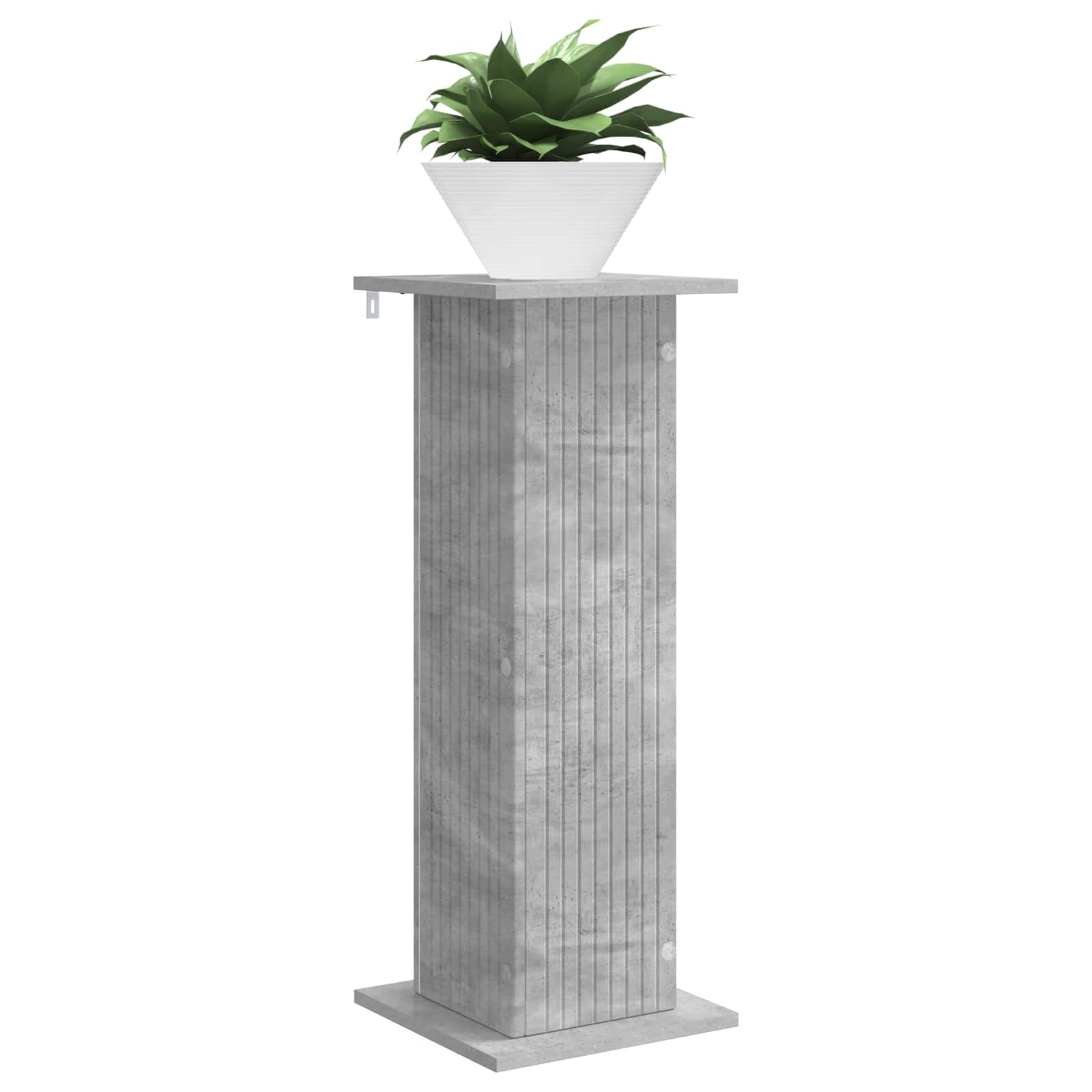Supporto per piante 2 pcs Grigio Cemento 30,5 x 30 x 80,5 cm | homemem39