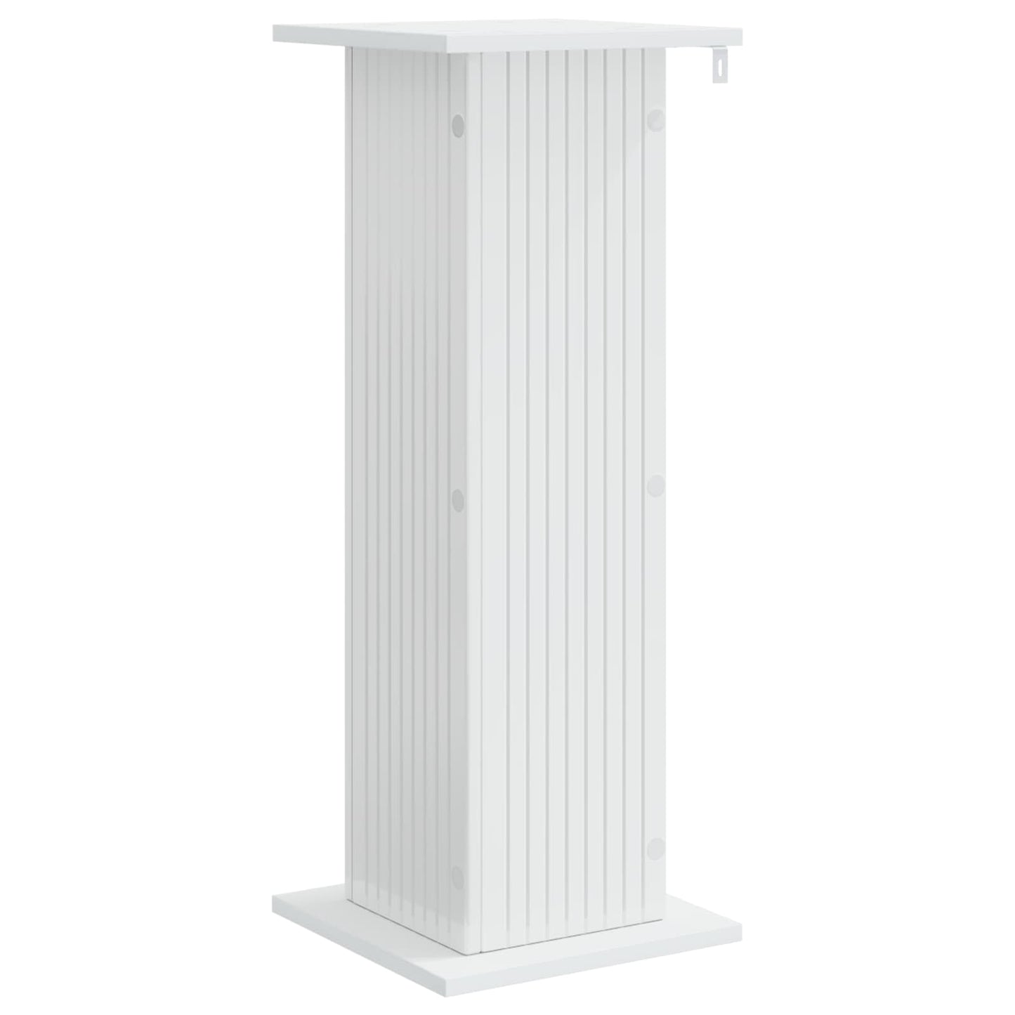 Supporto per piante Bianco Lucido 30,5 x 30 x 80,5 cm | homemem39