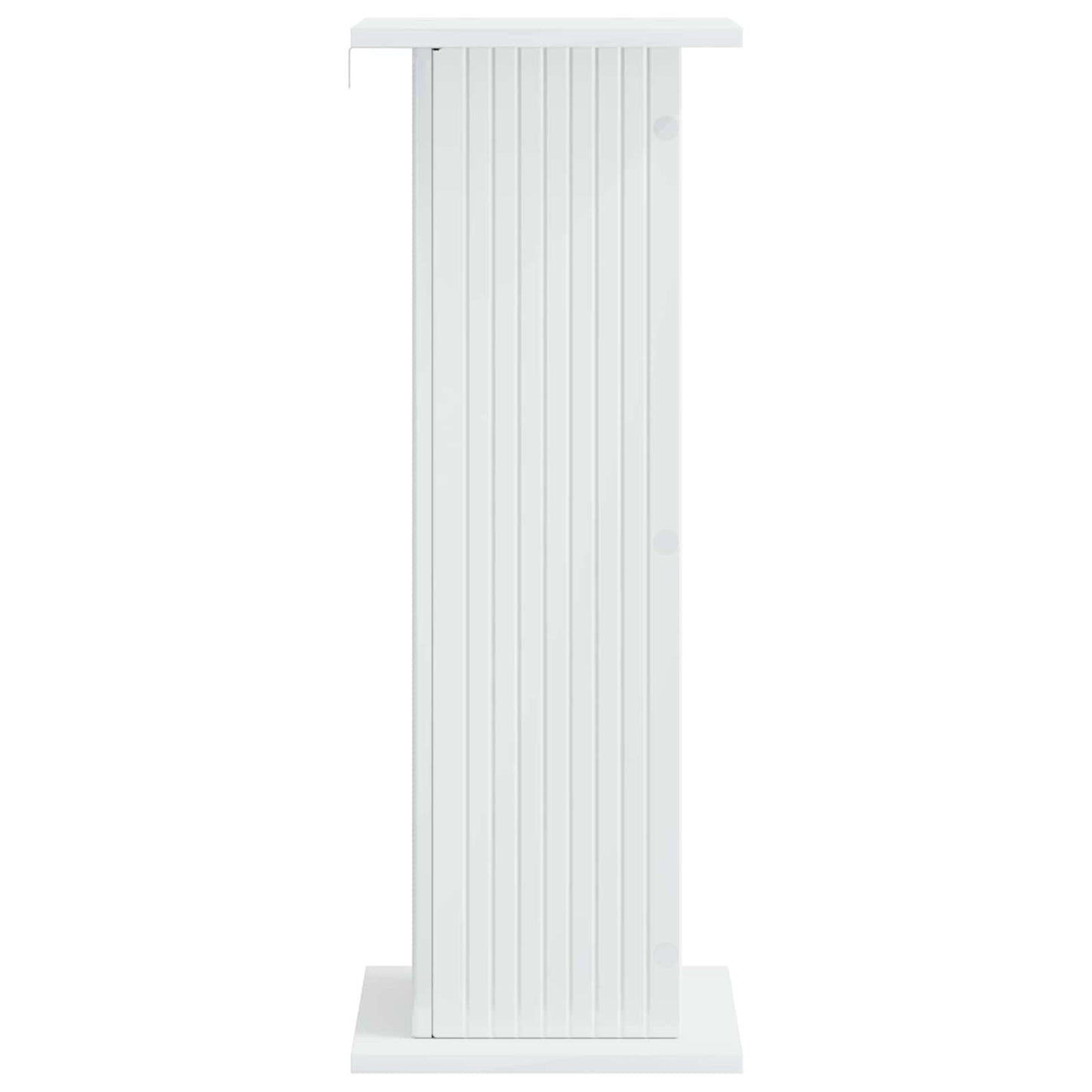 Supporto per piante Bianco Lucido 30,5 x 30 x 80,5 cm | homemem39