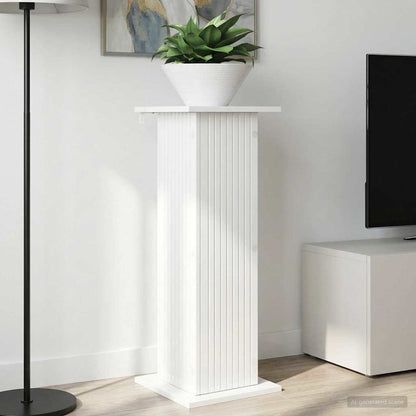 Supporto per piante 2 pcs Bianco Lucido 30,5 x 30 x 80,5 cm | homemem39