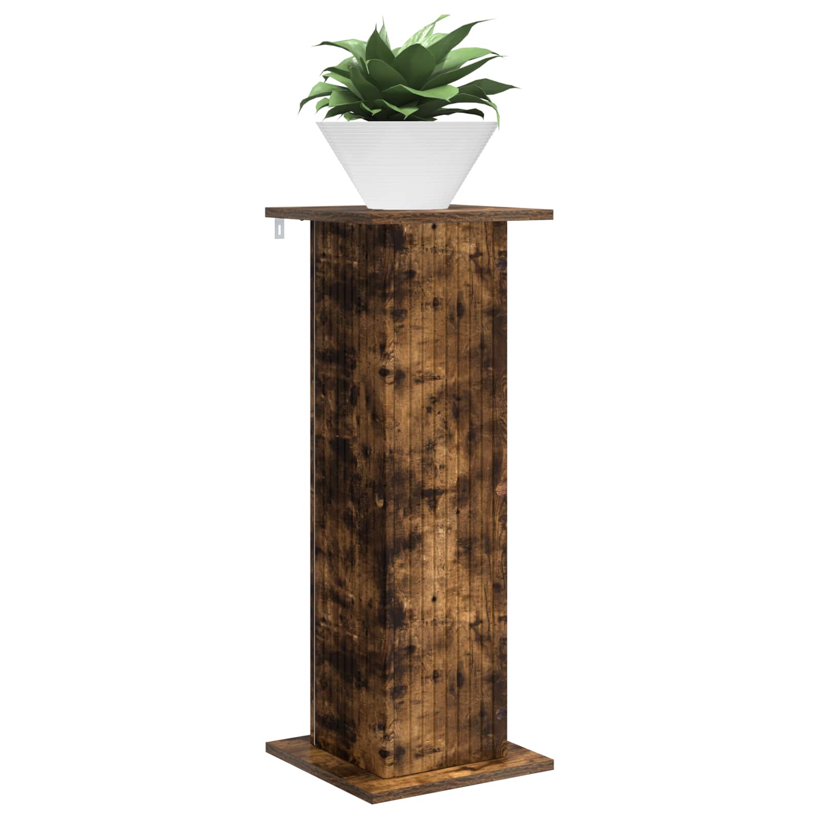 Supporto per piante 2 pcs Rovere Fumo 30,5 x 30 x 80,5 cm | homemem39