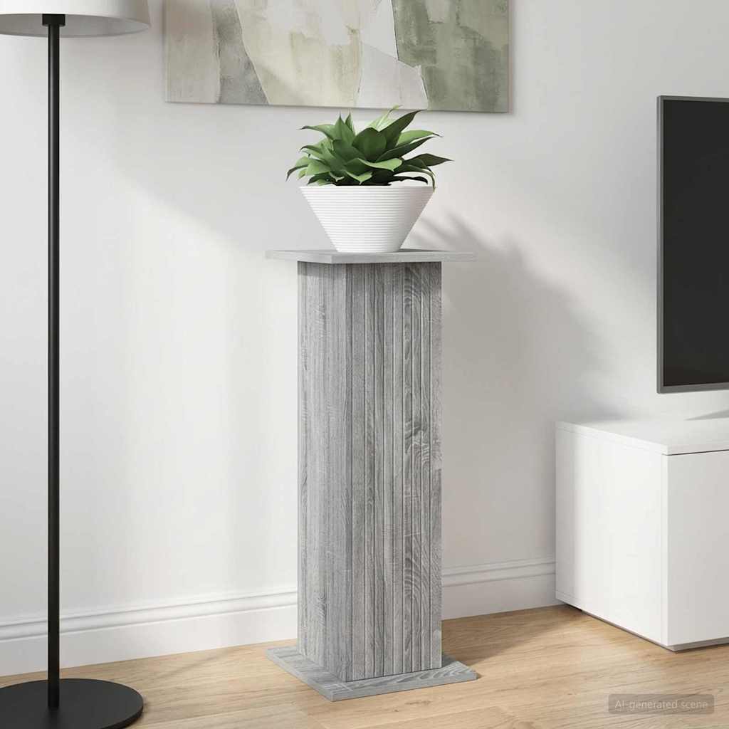 Supporto per piante Grigio Sonoma 30,5 x 30 x 80,5 cm | homemem39