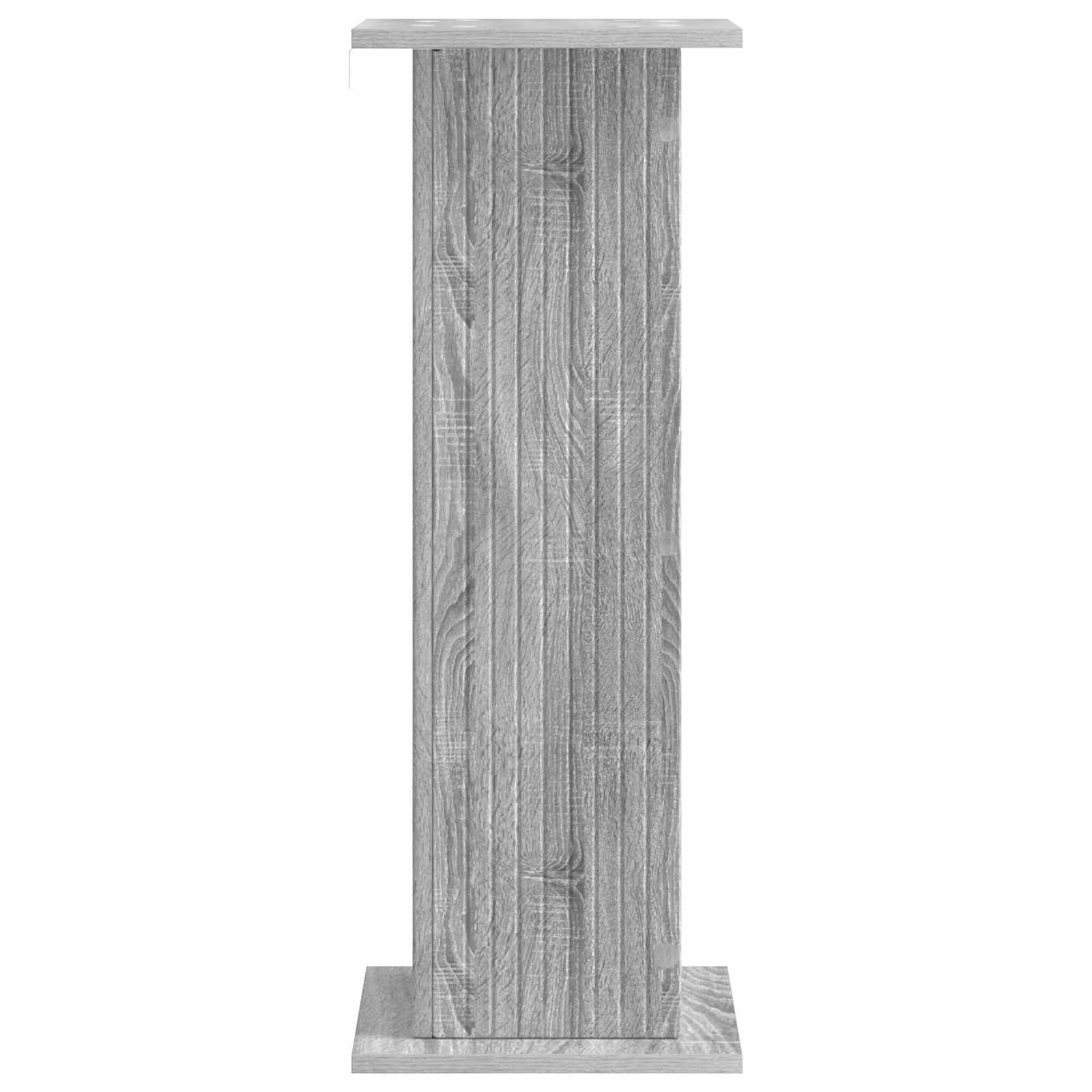 Supporto per piante 2 pcs Grigio Sonoma 30,5 x 30 x 80,5 cm | homemem39