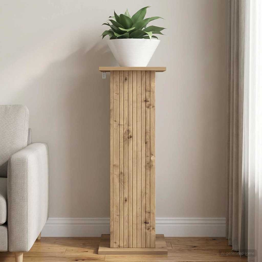 Supporto per piante Rovere Artigianale 30,5 x 30 x 80,5 cm | homemem39