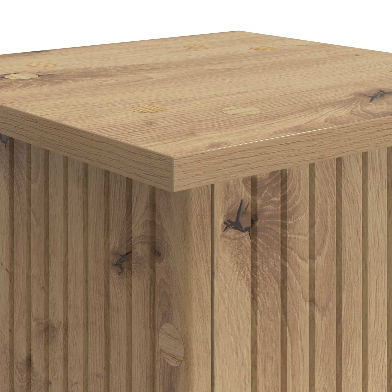 Supporto per piante 2 pcs Rovere Artigianale | homemem39