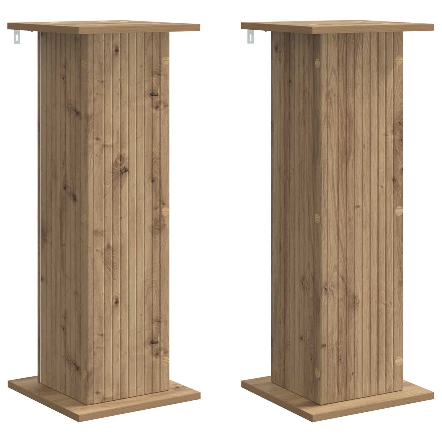 Supporto per piante 2 pcs Rovere Artigianale | homemem39