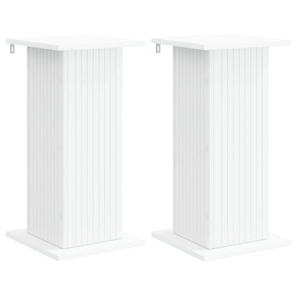 Supporto per piante 2 pcs Bianco 30,5 x 30 x 60,5 cm | homemem39