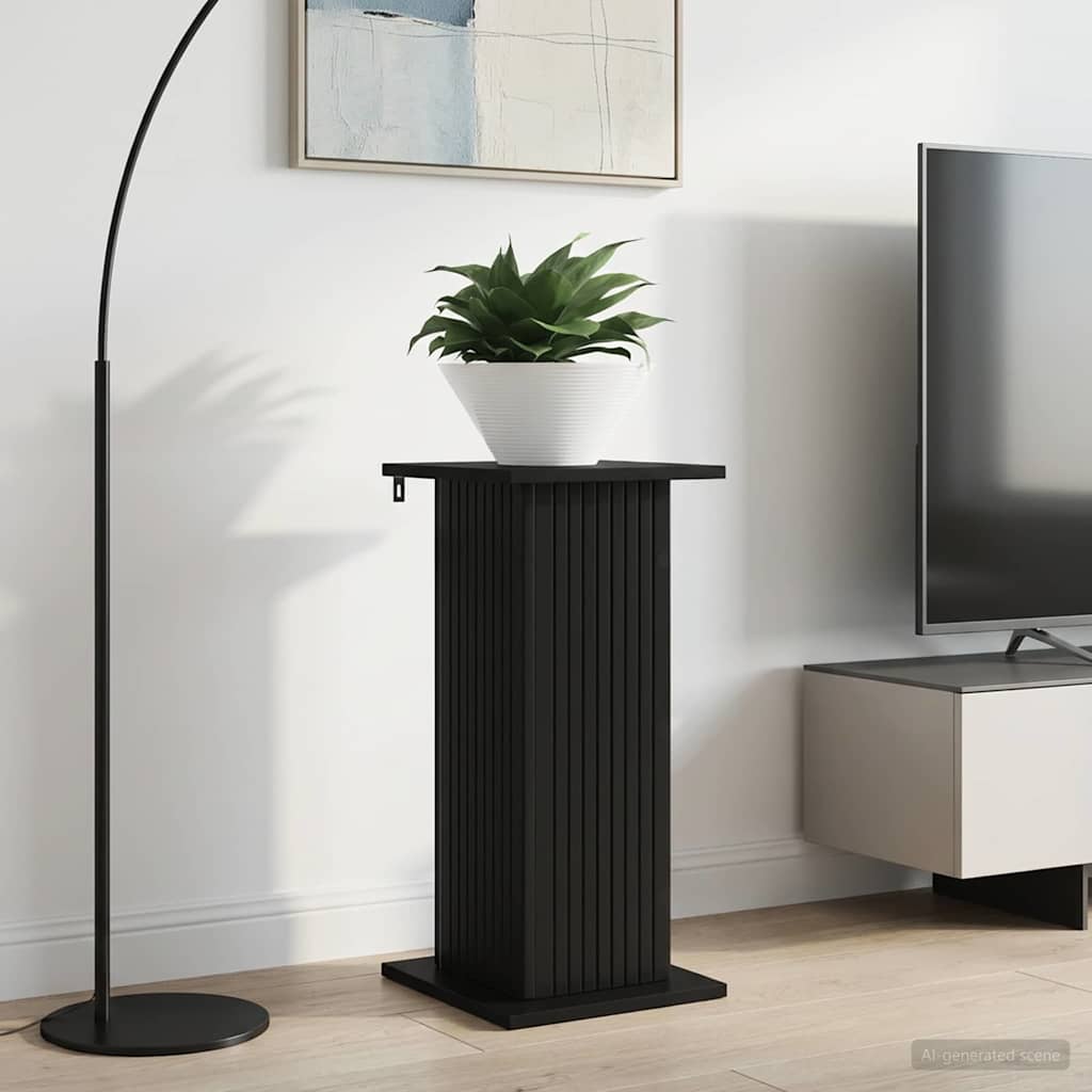 Supporto per piante Nero 30,5 x 30 x 60,5 cm | homemem39
