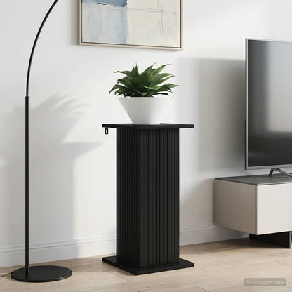 Supporto per piante Nero 30,5 x 30 x 60,5 cm | homemem39