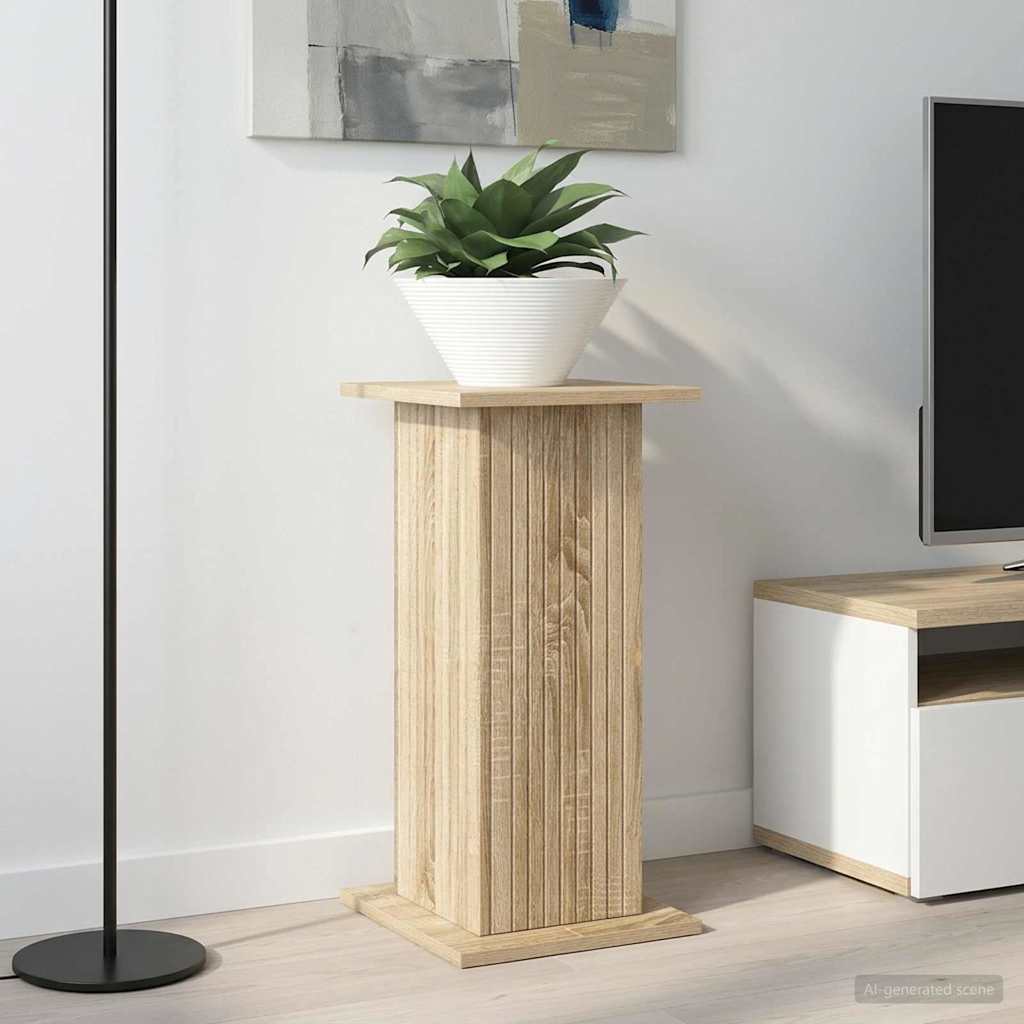 Supporto per piante 2 pcs Rovere Sonoma 30,5 x 30 x 60,5 cm | homemem39