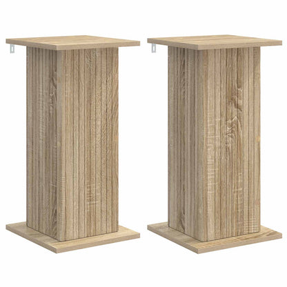 Supporto per piante 2 pcs Rovere Sonoma 30,5 x 30 x 60,5 cm | homemem39