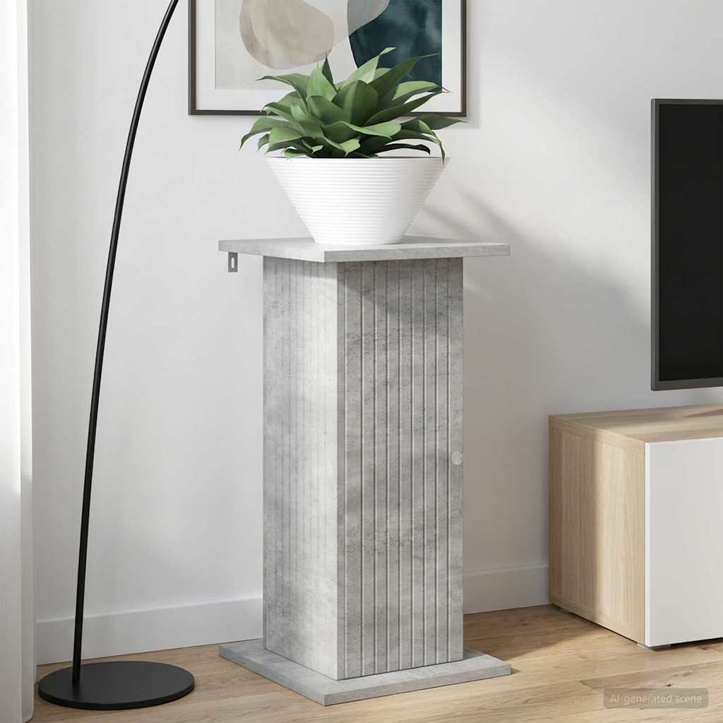 Supporto per piante Grigio Cemento 30,5 x 30 x 60,5 cm | homemem39