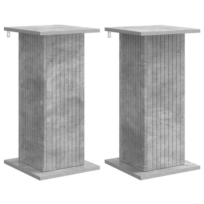 Supporto per piante 2 pcs Grigio Cemento 30,5 x 30 x 60,5 cm | homemem39