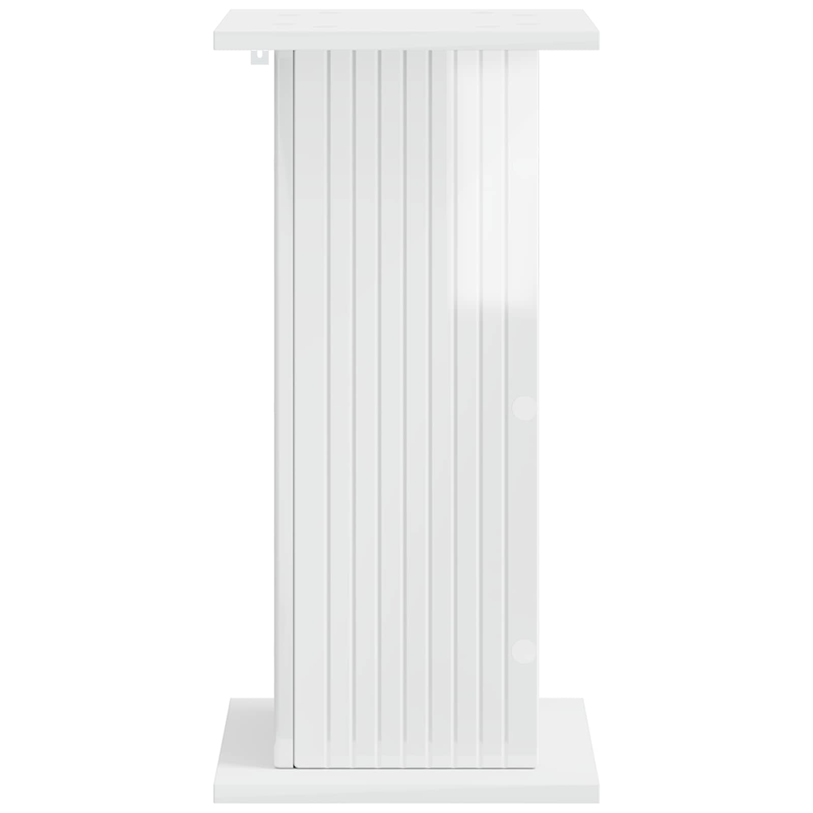 Supporto per piante Bianco Lucido 30,5 x 30 x 60,5 cm | homemem39