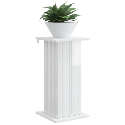 Supporto per piante Bianco Lucido 30,5 x 30 x 60,5 cm | homemem39