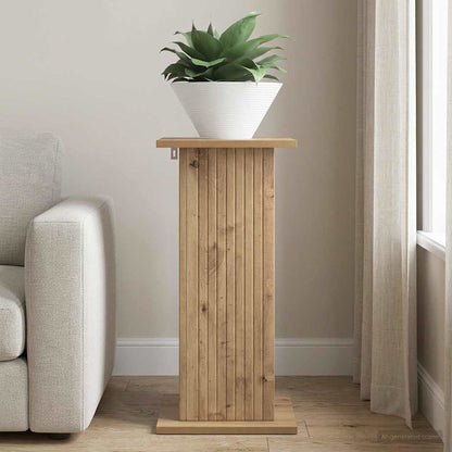 Supporto per piante Rovere Artigianale 30,5 x 30 x 60,5 cm | homemem39