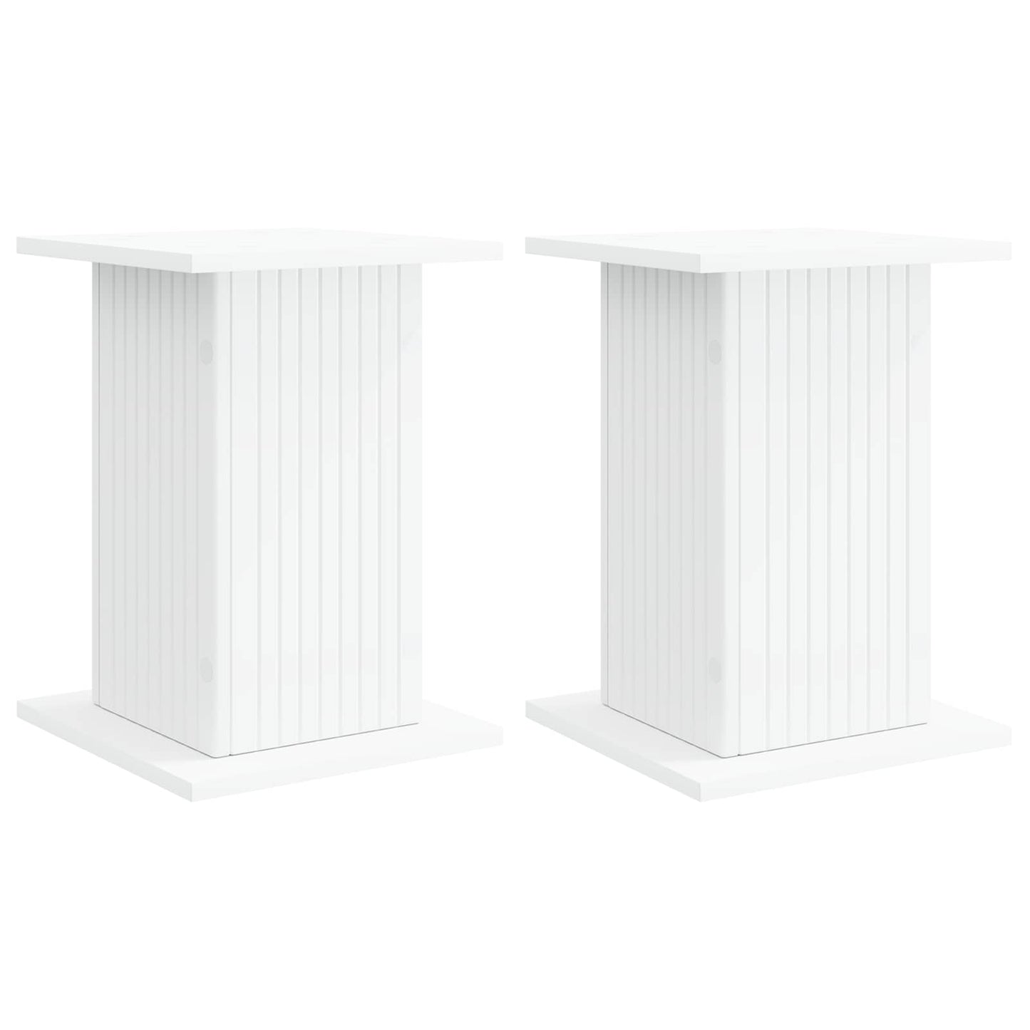 Supporto per piante 2 pcs Bianco 30,5 x 30 x 43 cm | homemem39