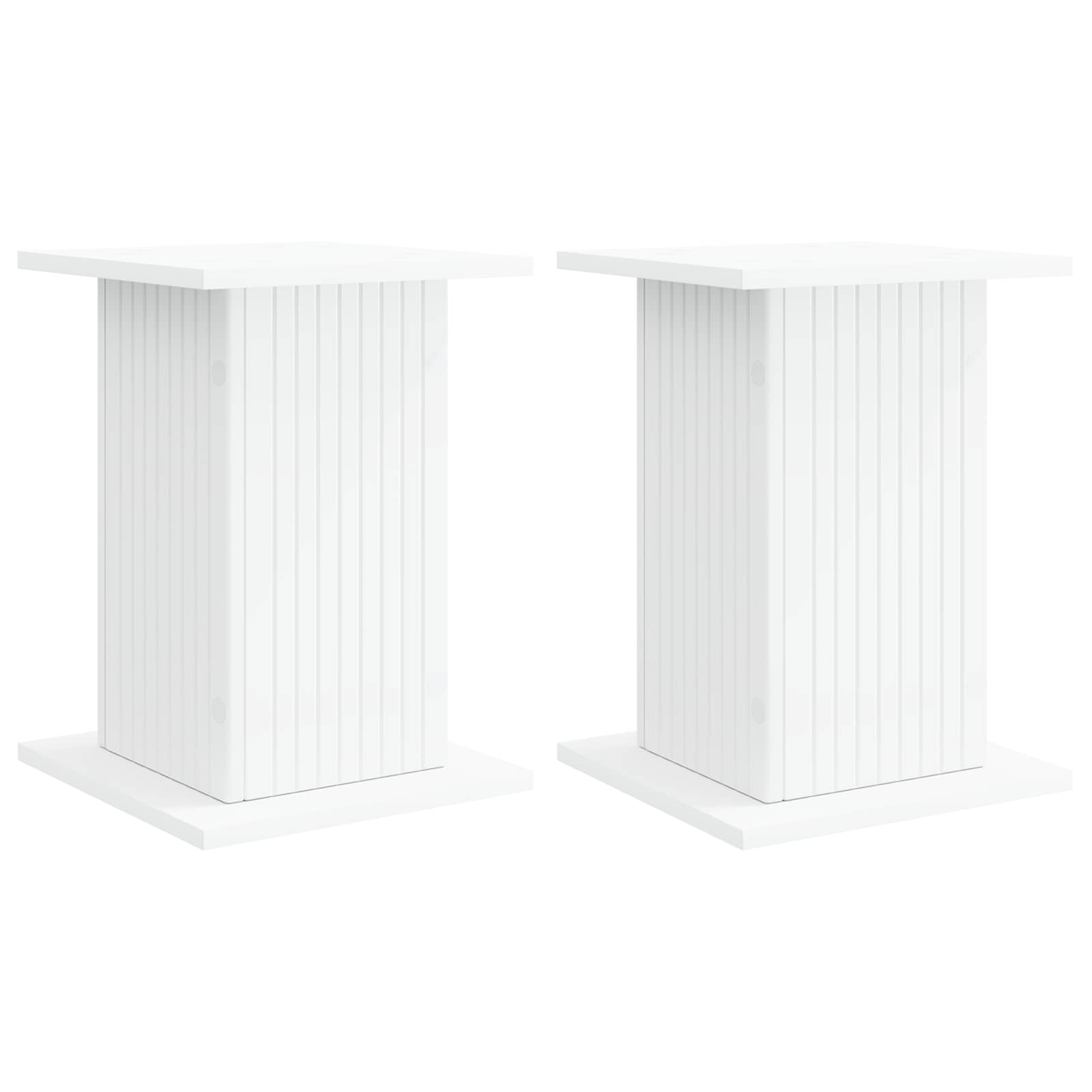 Supporto per piante 2 pcs Bianco 30,5 x 30 x 43 cm | homemem39
